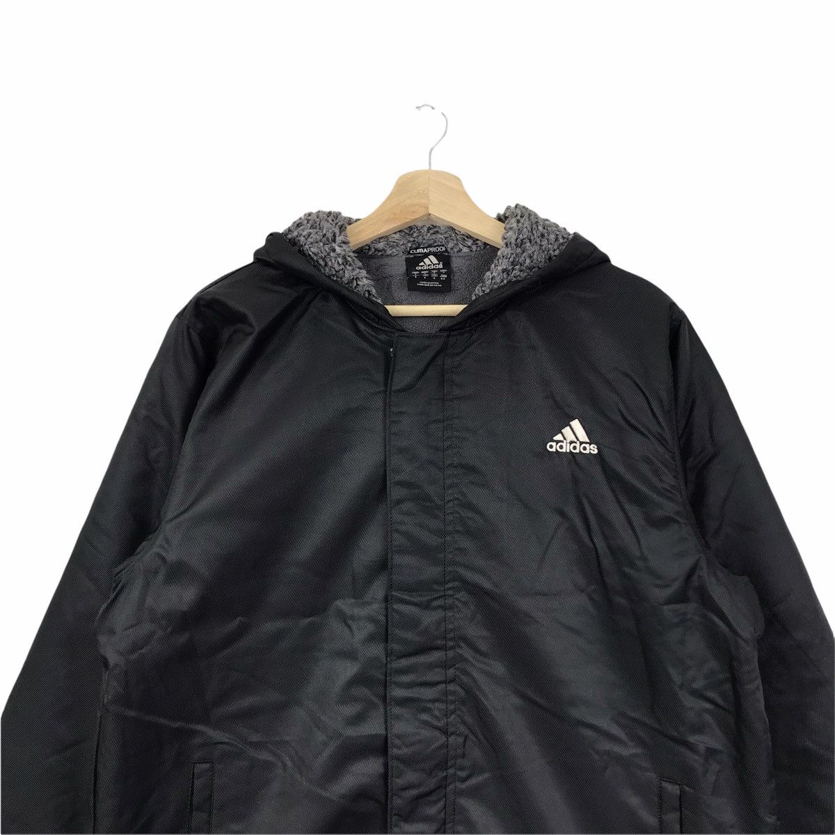 Adidas ADIDAS EQUIPMENT CLIMAPROOF Long Hoodie Jacket Size US S / EU 44-46 / 1 - 3 Thumbnail