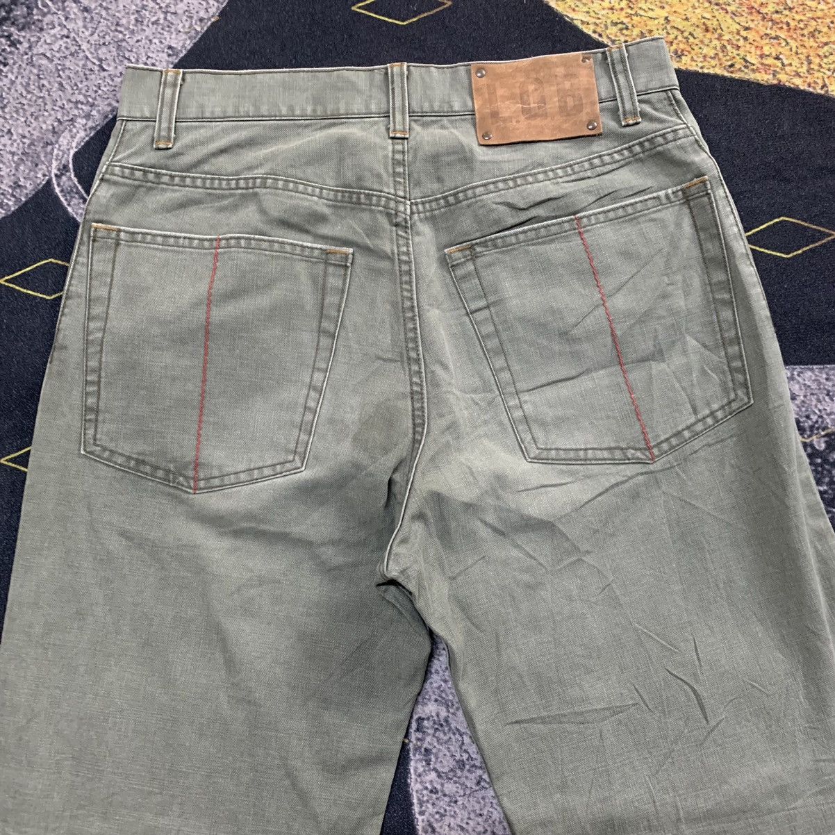 If Six Was Nine × Le Grande Bleu (L.G.B.) × Vintage If Six Was Nine Le Grand Bleu (LGB) Straight Leg Pants Size US 29 - 14 Thumbnail