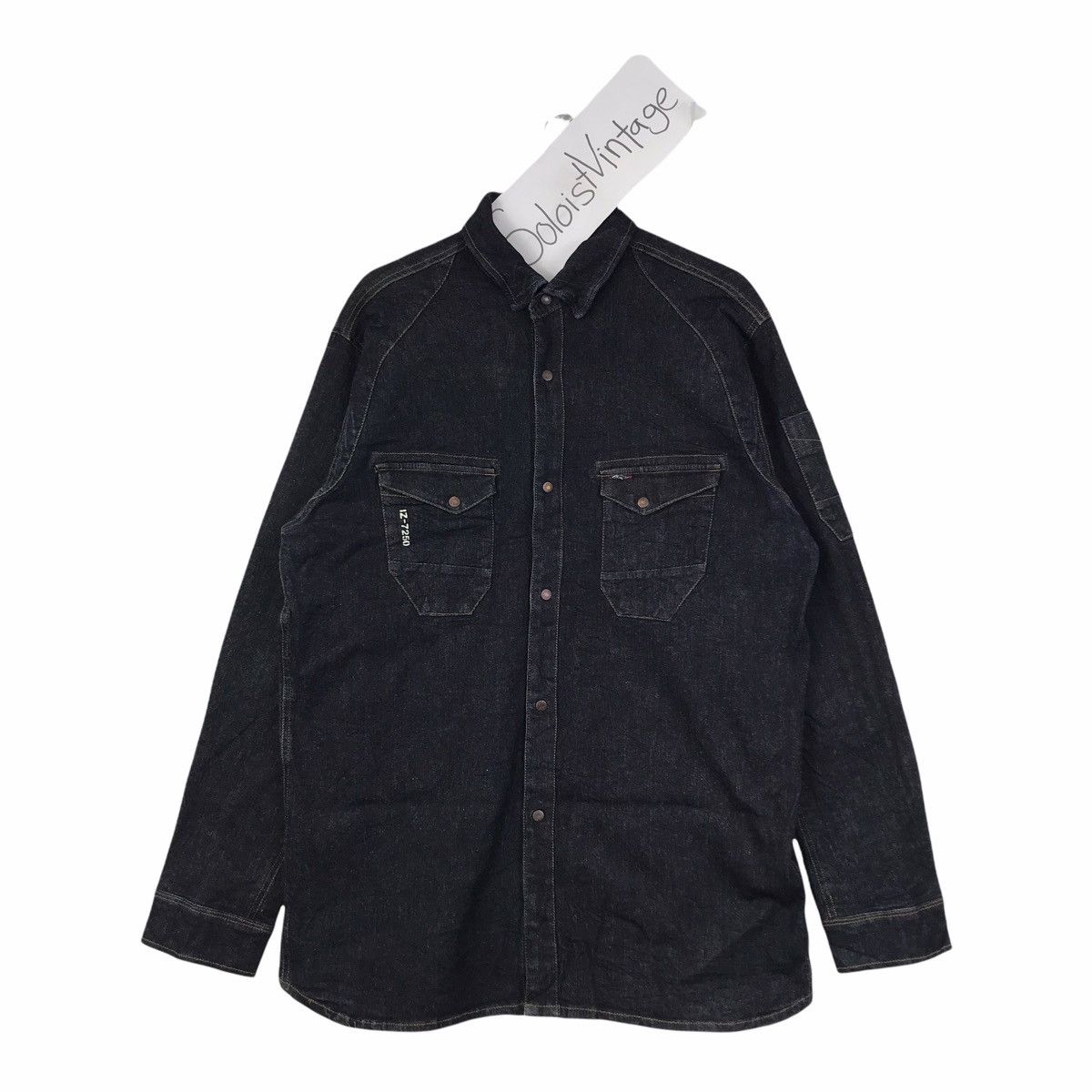 Japanese Brand I’Z FRONTIER Japanese Brand Denim Jeans Jacket Size US XXL / EU 58 / 5 - 1 Thumbnail