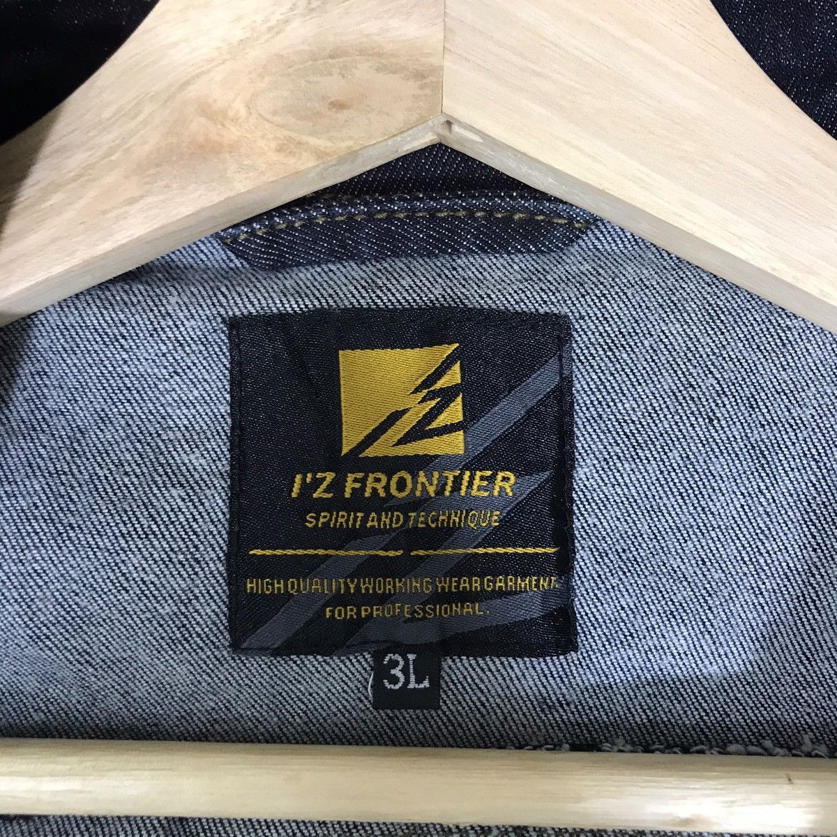 Japanese Brand I’Z FRONTIER Japanese Brand Denim Jeans Jacket Size US XXL / EU 58 / 5 - 4 Thumbnail