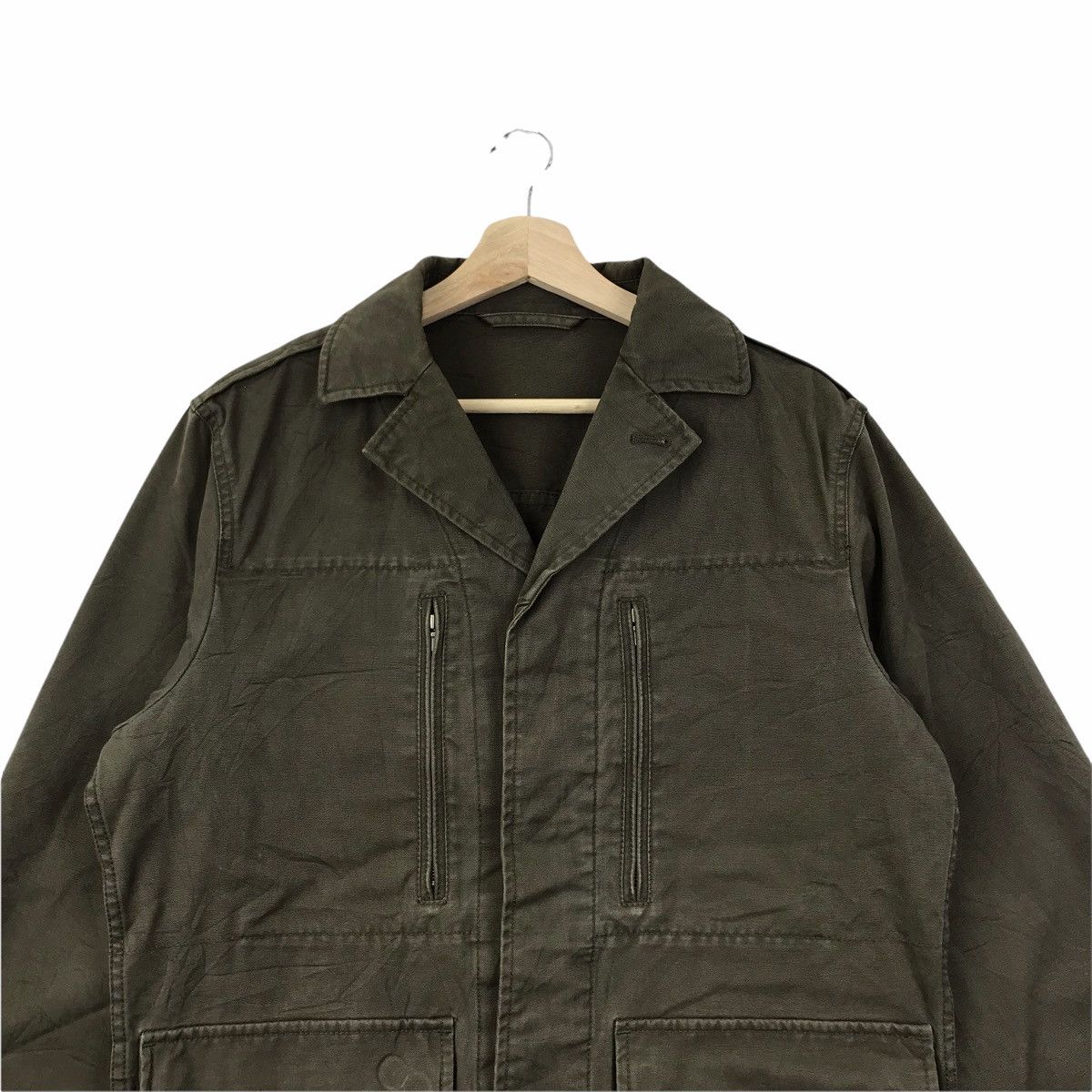 Japanese Brand ARMY UNIQLO Japanese Brand Parka Jacket Size US L / EU 52-54 / 3 - 3 Thumbnail