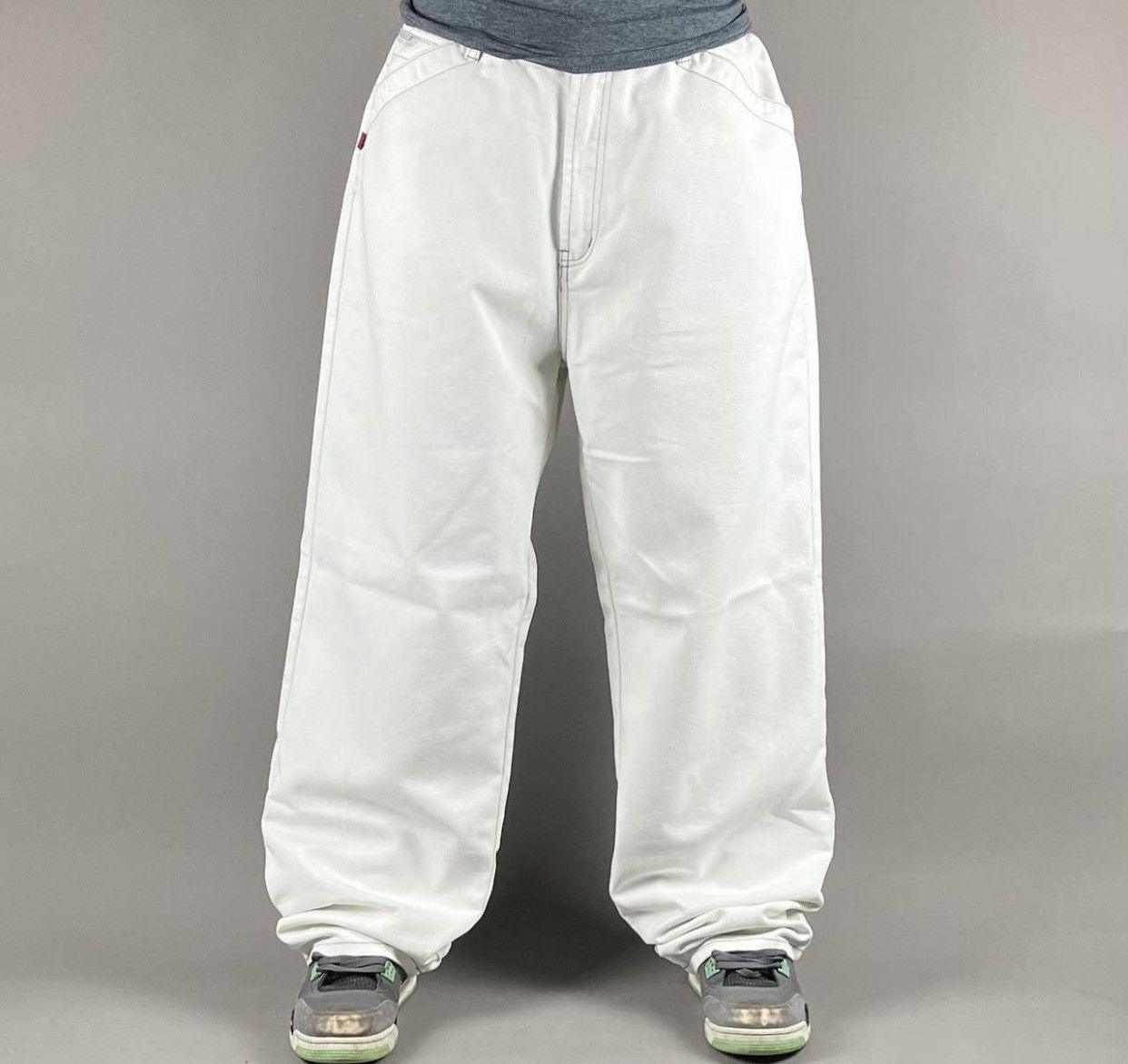 Other White Y2K Avirex baggy pants Size US 38 / EU 54 - 1 Thumbnail