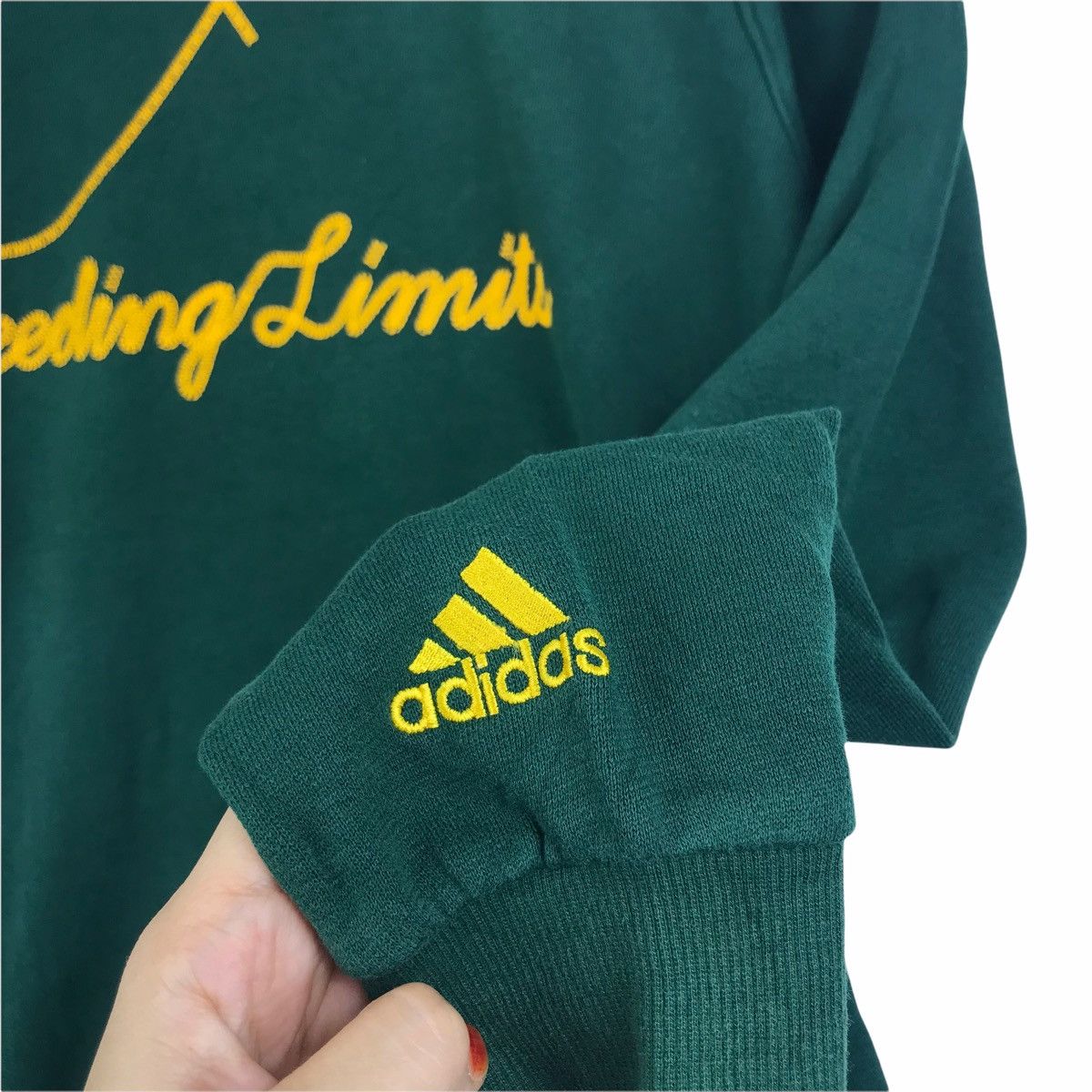 Adidas ADIDAS EQUIPMENT Exceeding Limits Green Sweatshirt Size US L / EU 52-54 / 3 - 5 Thumbnail