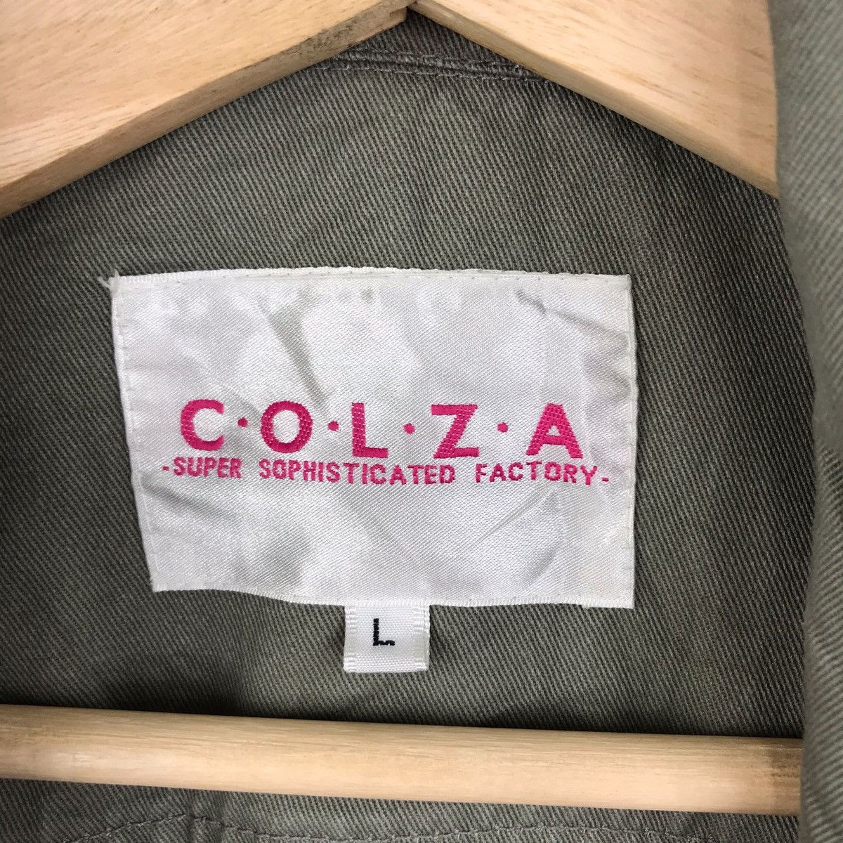 Japanese Brand COLZA Japanese Brand Green Army Parka Jacket Size US L / EU 52-54 / 3 - 4 Thumbnail