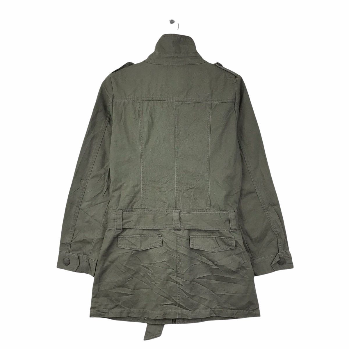 Japanese Brand COLZA Japanese Brand Green Army Parka Jacket Size US L / EU 52-54 / 3 - 2 Thumbnail