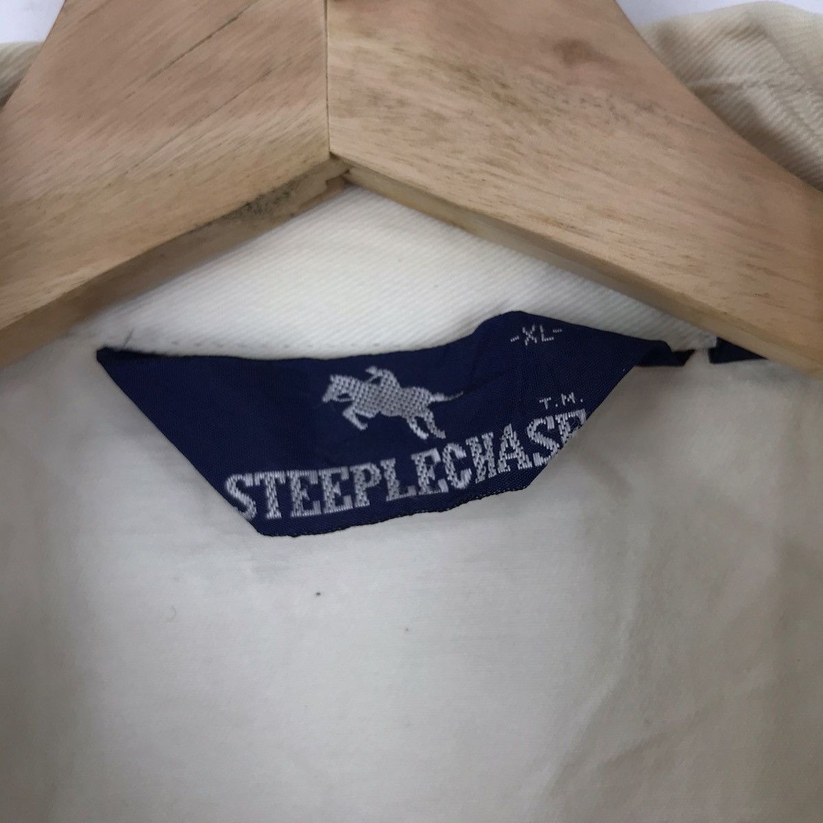 Steeplechase Vintage STEEPLECHASE Sportswear White Jacket Size US XL / EU 56 / 4 - 4 Thumbnail