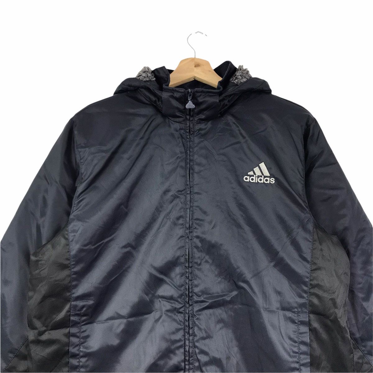 Adidas ADIDAS EQUIPMENT Sportswear Parka Long Jacket Size US L / EU 52-54 / 3 - 4 Thumbnail