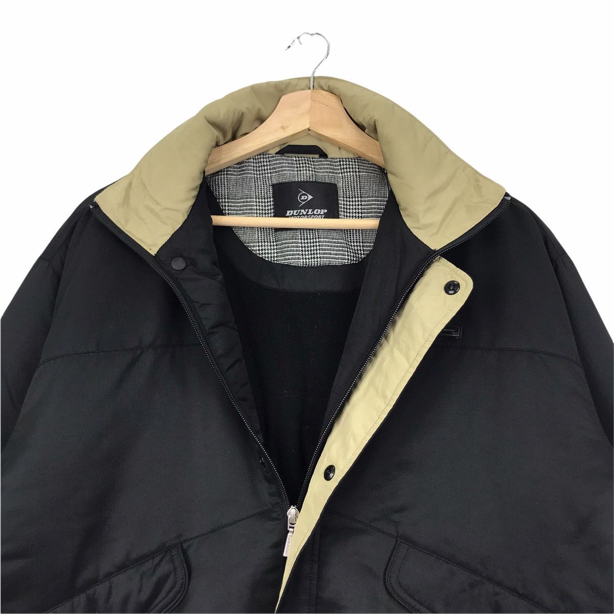 Dunlop DUNLOP MOTORSPORT RACING Black Bomber Jacket Size US L / EU 52-54 / 3 - 5 Thumbnail