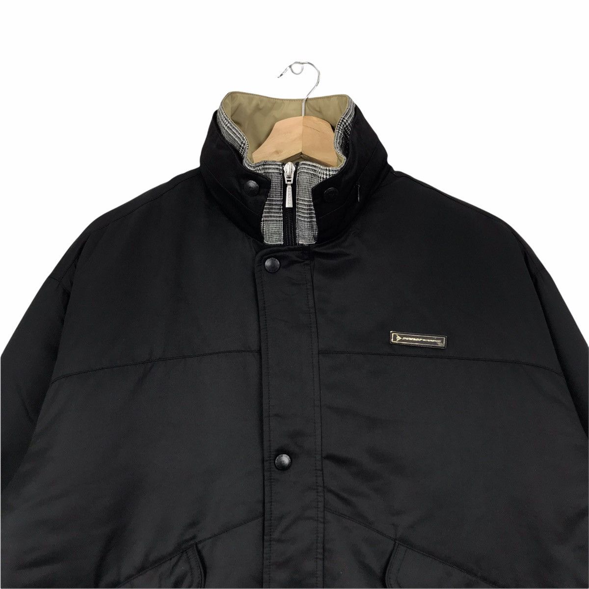 Dunlop DUNLOP MOTORSPORT RACING Black Bomber Jacket Size US L / EU 52-54 / 3 - 3 Thumbnail