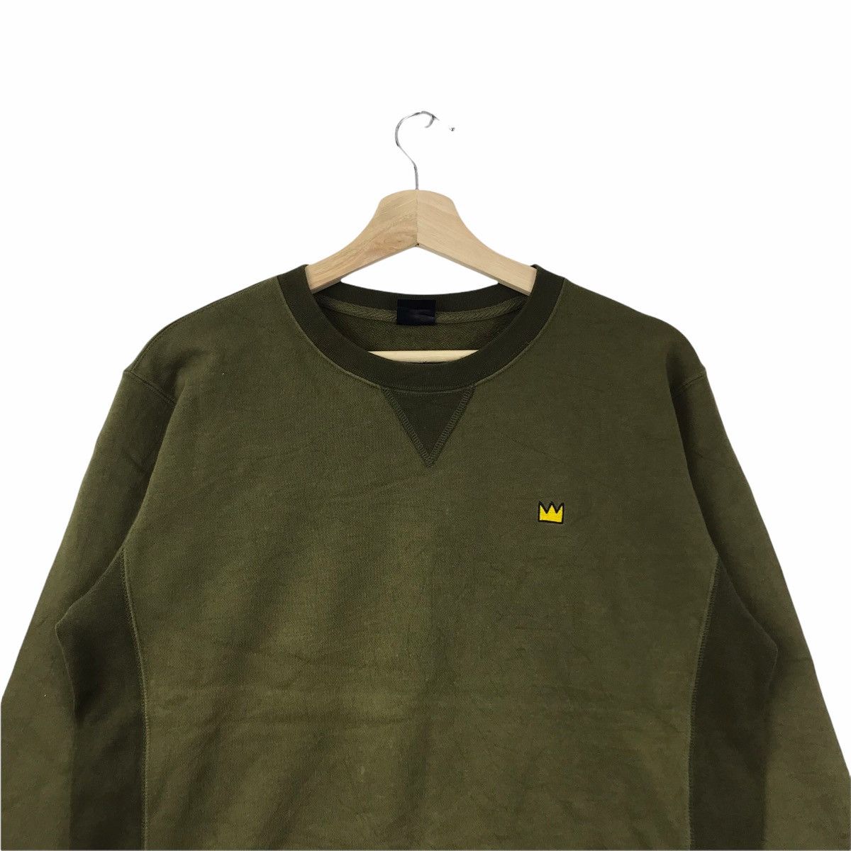 Jean-Michel Basquiat JEAN MICHEL BASQUIAT JMB Plaid Art Green Sweatshirt Size US S / EU 44-46 / 1 - 3 Thumbnail