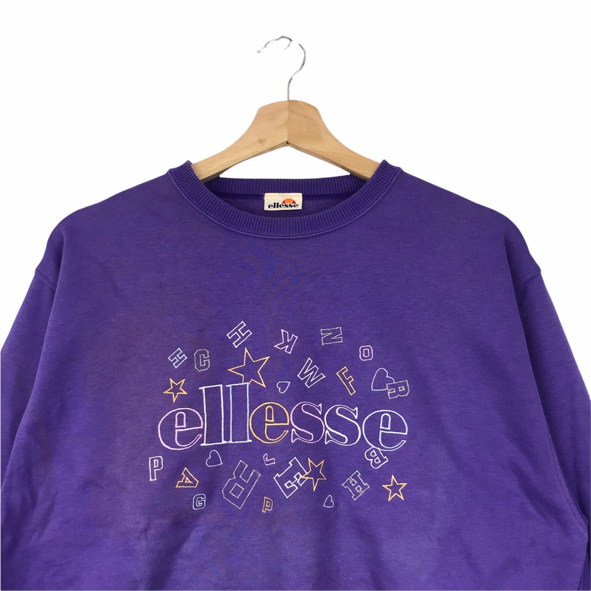 Ellesse Vintage ELLESSE ITALY Embroidered Sportswear Purple Size US M / EU 48-50 / 2 - 3 Thumbnail
