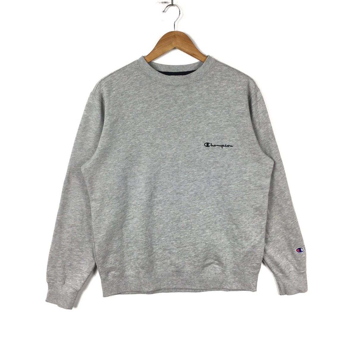 Champion CHAMPION SCRIPT Small Logo Sportswear Streetwear Sweatshirt Size US L / EU 52-54 / 3 - 1 Thumbnail