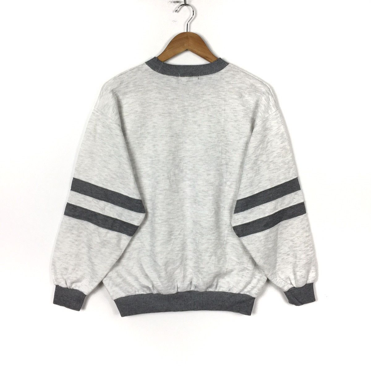 Vintage POLO MALLET SPORT Night Wear Big Pony Print Grey Sweatshirt Size US L / EU 52-54 / 3 - 4 Thumbnail