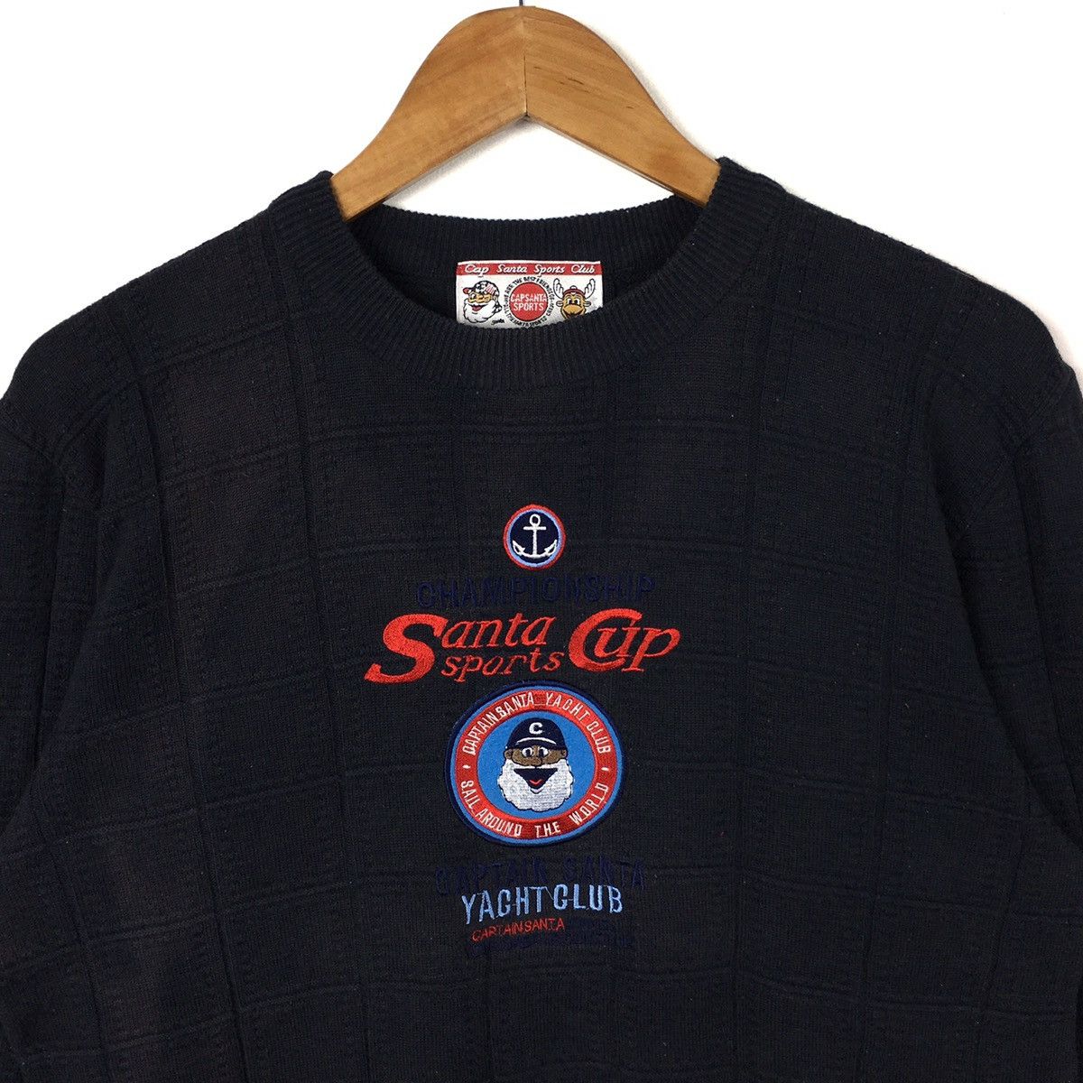 Vintage Vintage CAPTAIN SANTA CUP Sports YatchClub Sweden Sweatshirt Size US M / EU 48-50 / 2 - 2 Thumbnail