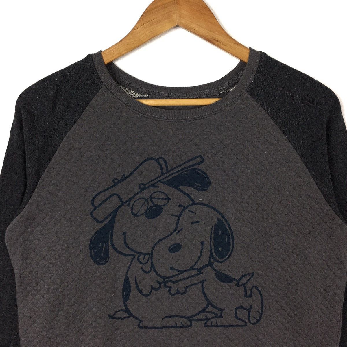 Peanuts SNOOPY PEANUTS Schulz Disney Movie Grey Sweatshirt Size US M / EU 48-50 / 2 - 2 Thumbnail