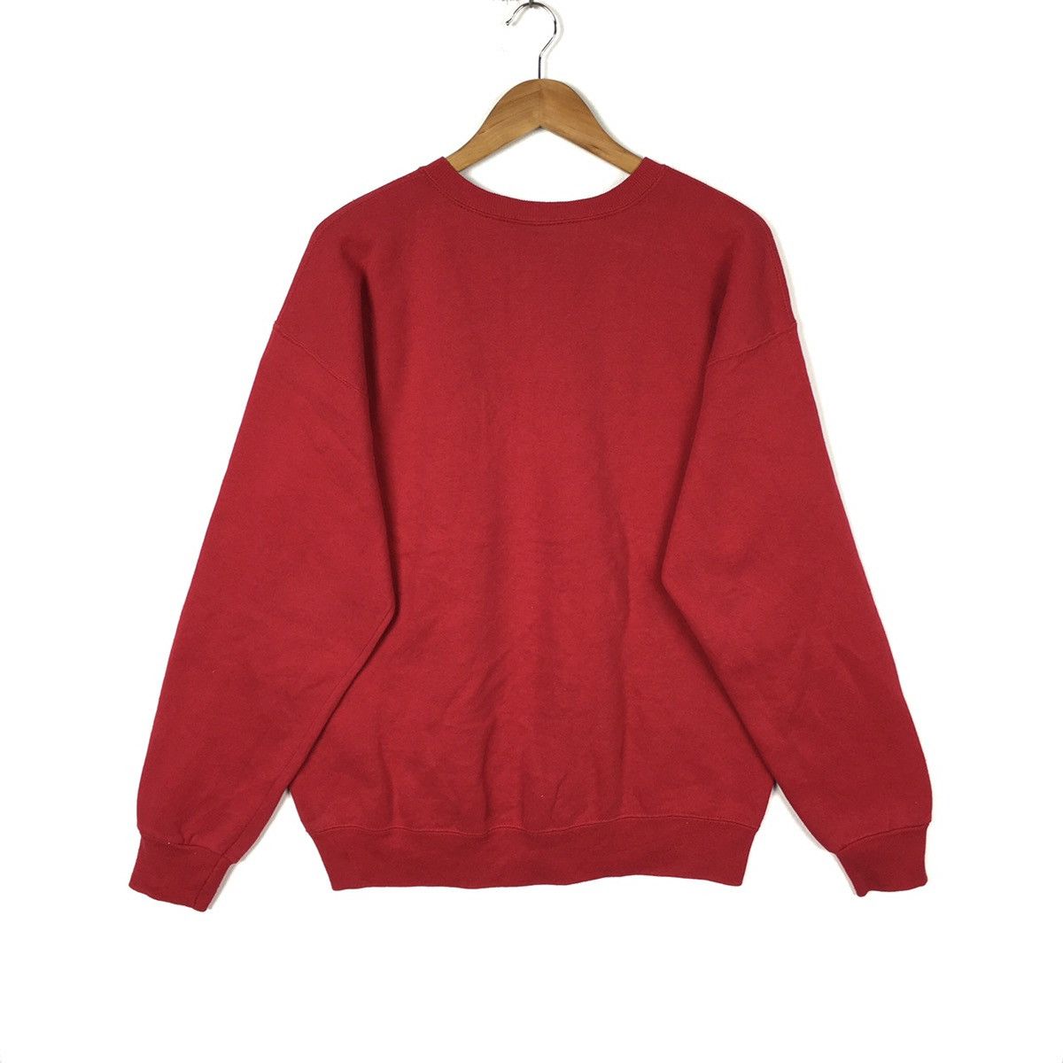 Lee Vintage LEE USA M.R Union Made Jeans Big Print RedSweatshirt Size US XL / EU 56 / 4 - 4 Thumbnail