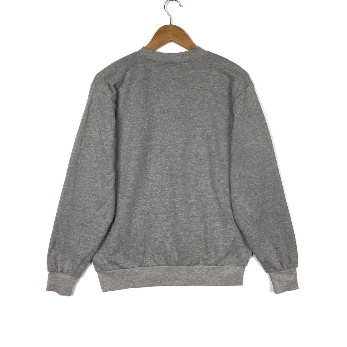 Lotto Sport LOTTO SPORT Small Logo Sportswear Grey Sweatshirt Size US L / EU 52-54 / 3 - 4 Thumbnail