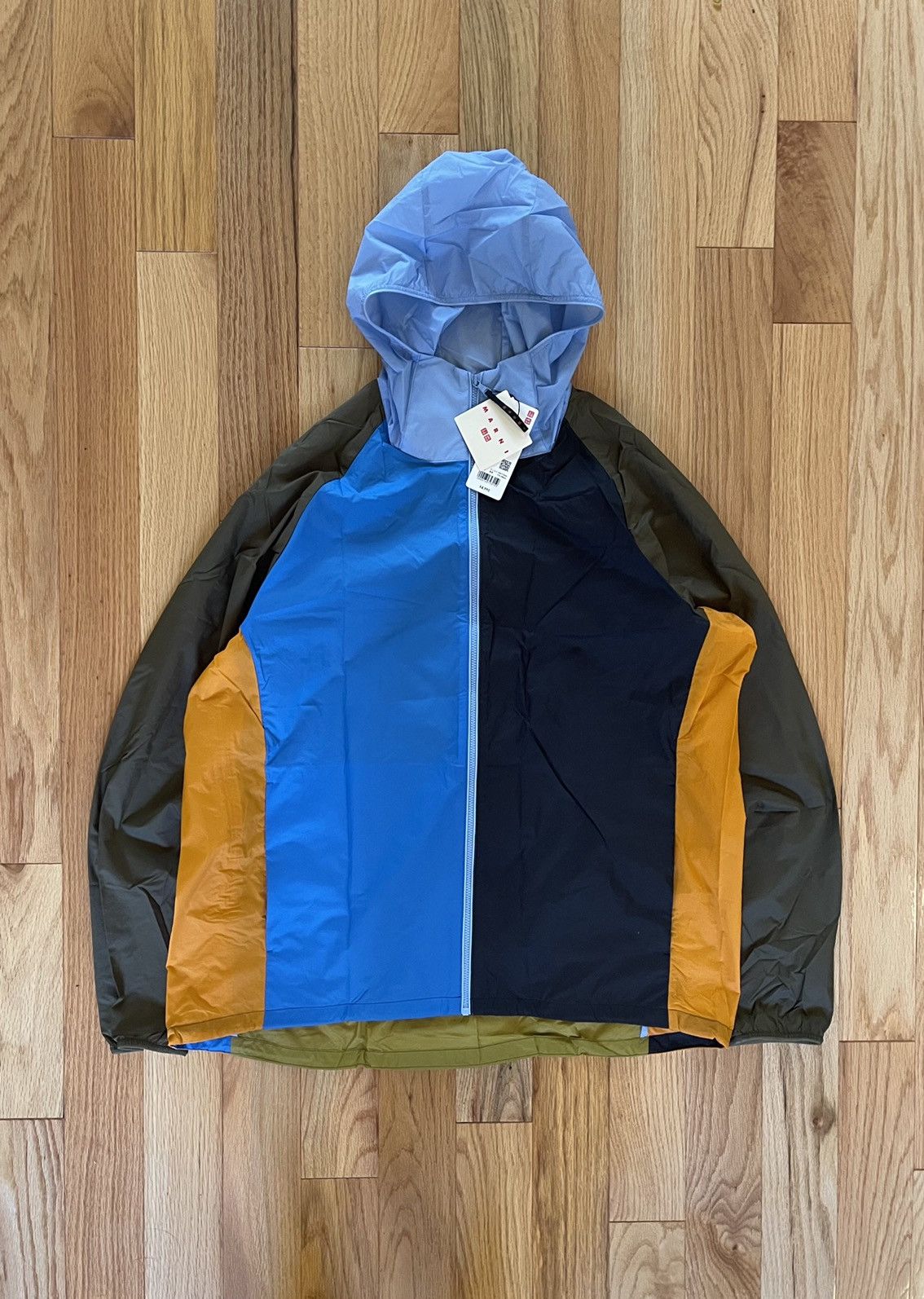 Marni x Uniqlo Japan Exclusive Color-Blocked Windbreakee