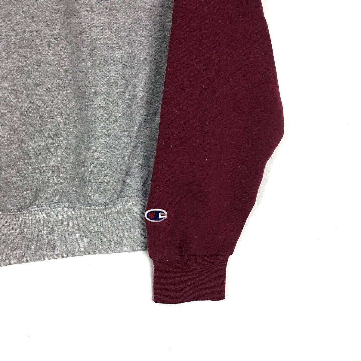 Champion CHAMPION Streetwear Raglan Plain Usa Grey Red Sweatshirt Size US M / EU 48-50 / 2 - 3 Thumbnail