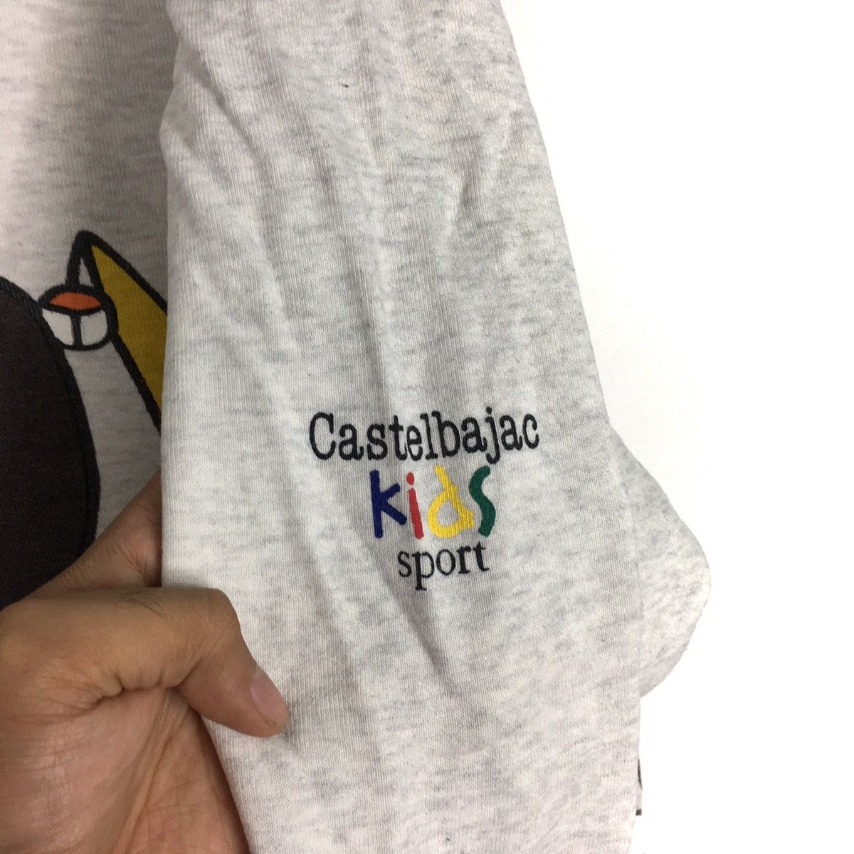 Vintage CASTELBAJAC DONKEY SPORTS Kids Pop Art Artist GreySweatshirt Size US XXL / EU 58 / 5 - 4 Thumbnail