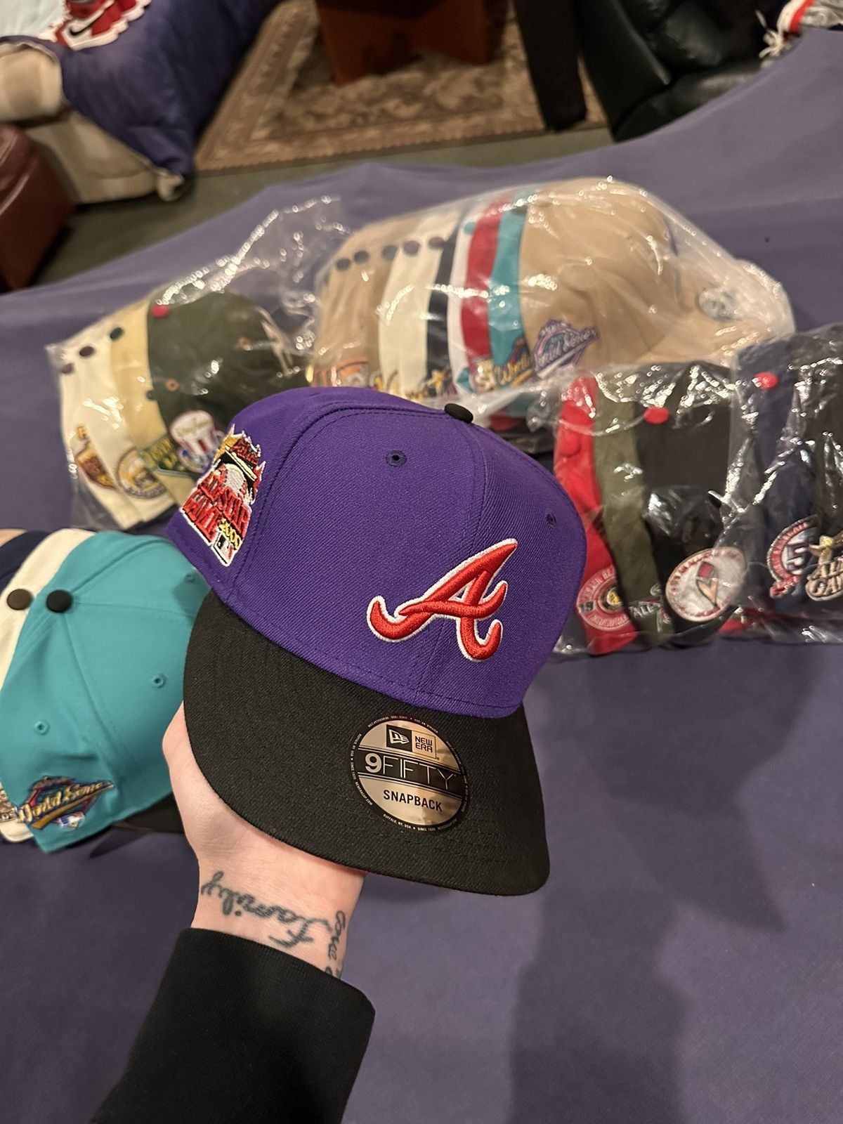 New Era New era 9fifty Atlanta Braves snapback Size ONE SIZE - 1 Thumbnail