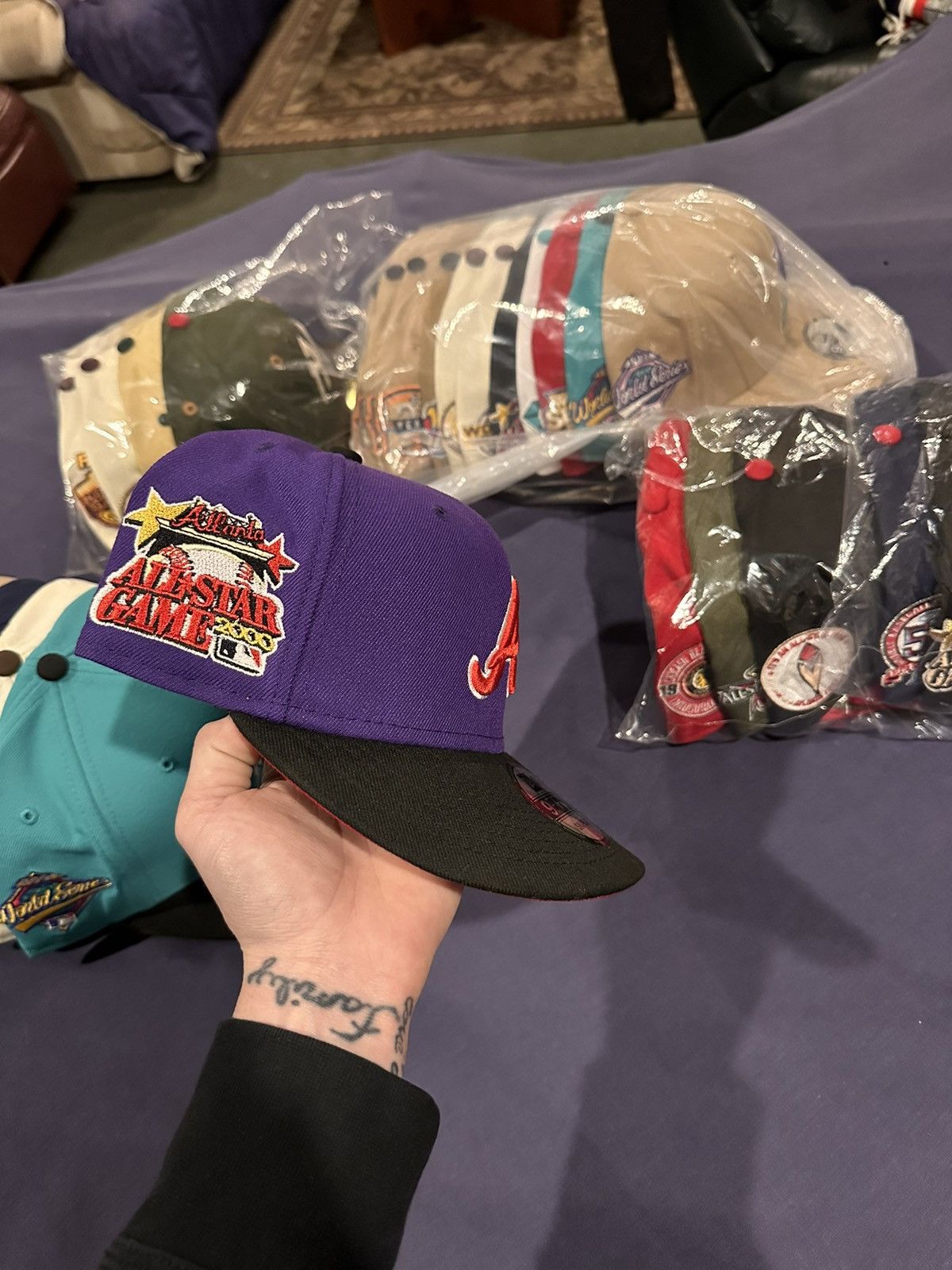 New Era New era 9fifty Atlanta Braves snapback Size ONE SIZE - 2 Thumbnail