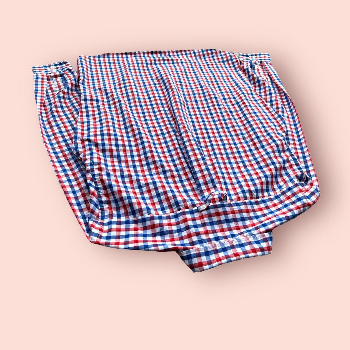 Flannel × Japanese Brand × Takeo Kikuchi THE TK SHOP (TAKEO KIKUCHI) LS BUTTON UP SHIRT Size US L / EU 52-54 / 3 - 12 Thumbnail