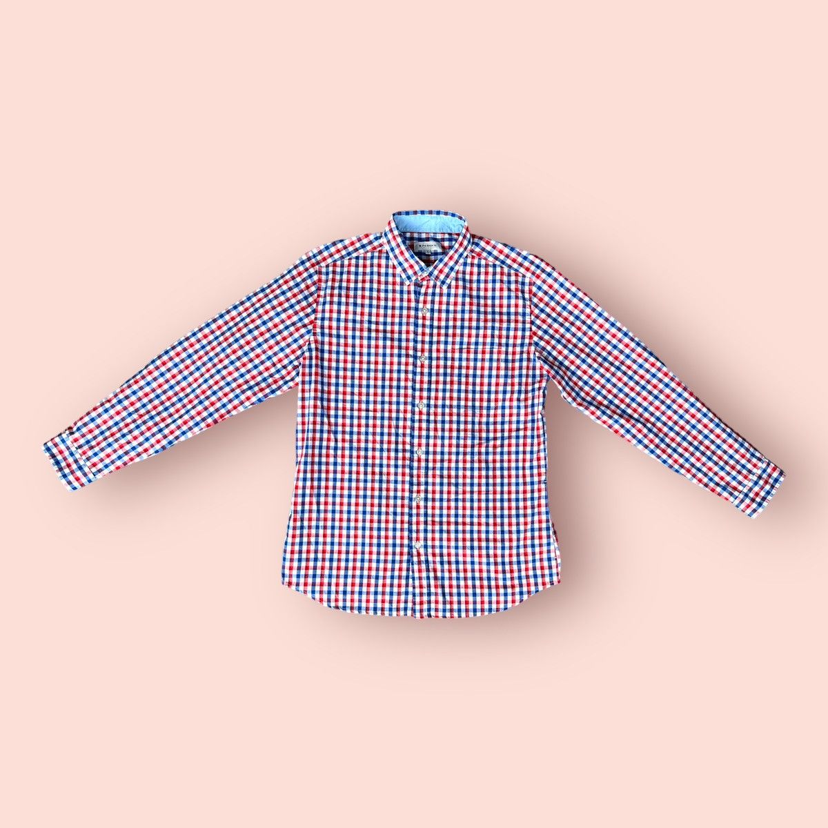 Flannel × Japanese Brand × Takeo Kikuchi THE TK SHOP (TAKEO KIKUCHI) LS BUTTON UP SHIRT Size US L / EU 52-54 / 3 - 13 Thumbnail