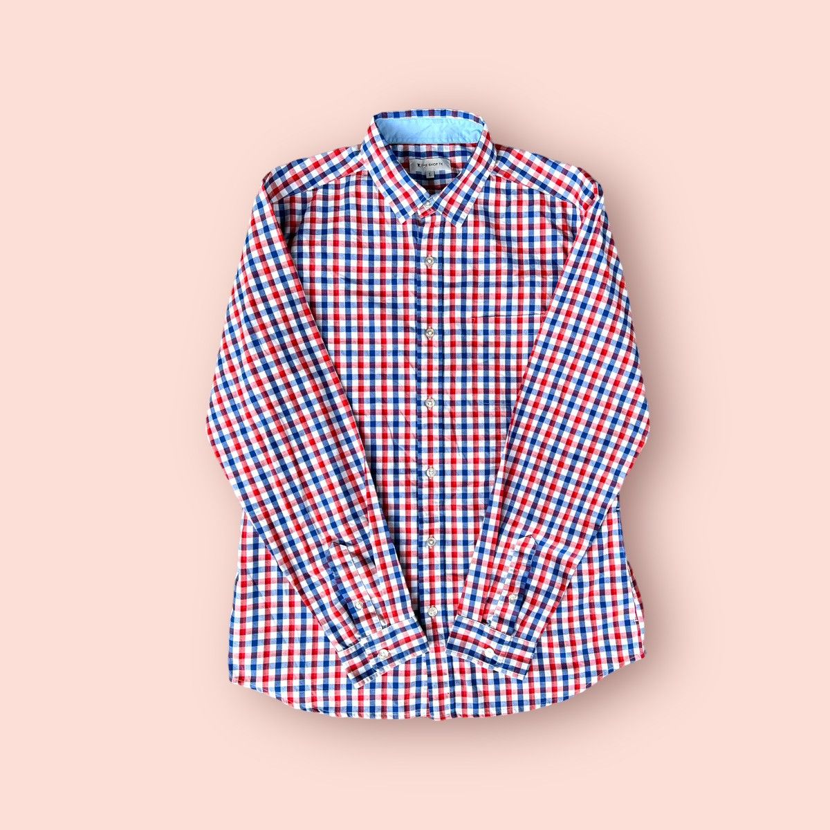 Flannel × Japanese Brand × Takeo Kikuchi THE TK SHOP (TAKEO KIKUCHI) LS BUTTON UP SHIRT Size US L / EU 52-54 / 3 - 4 Thumbnail