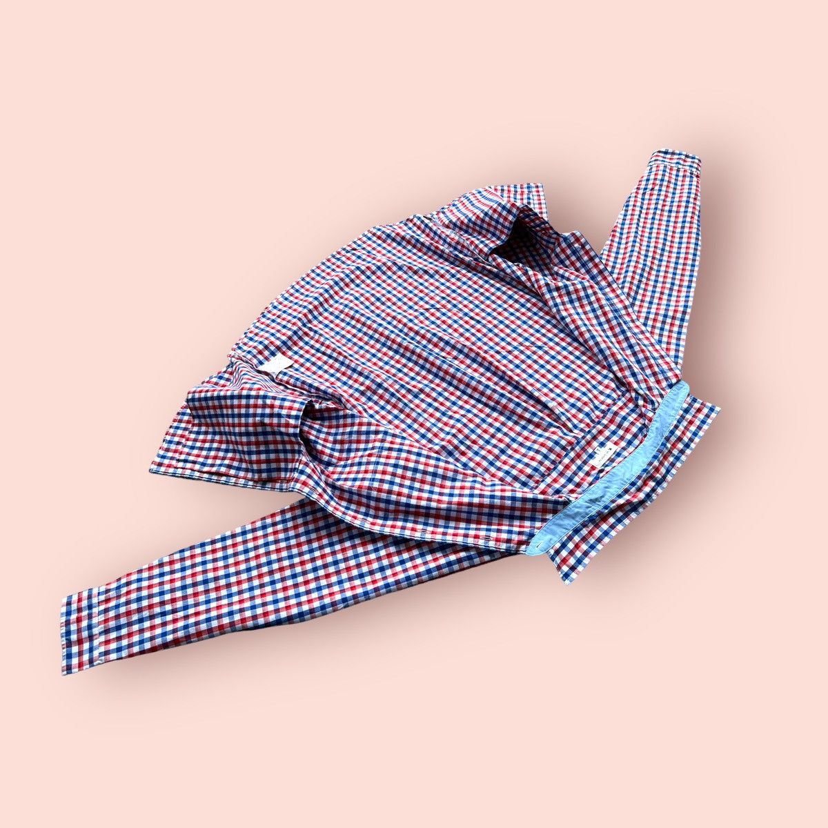 Flannel × Japanese Brand × Takeo Kikuchi THE TK SHOP (TAKEO KIKUCHI) LS BUTTON UP SHIRT Size US L / EU 52-54 / 3 - 17 Thumbnail
