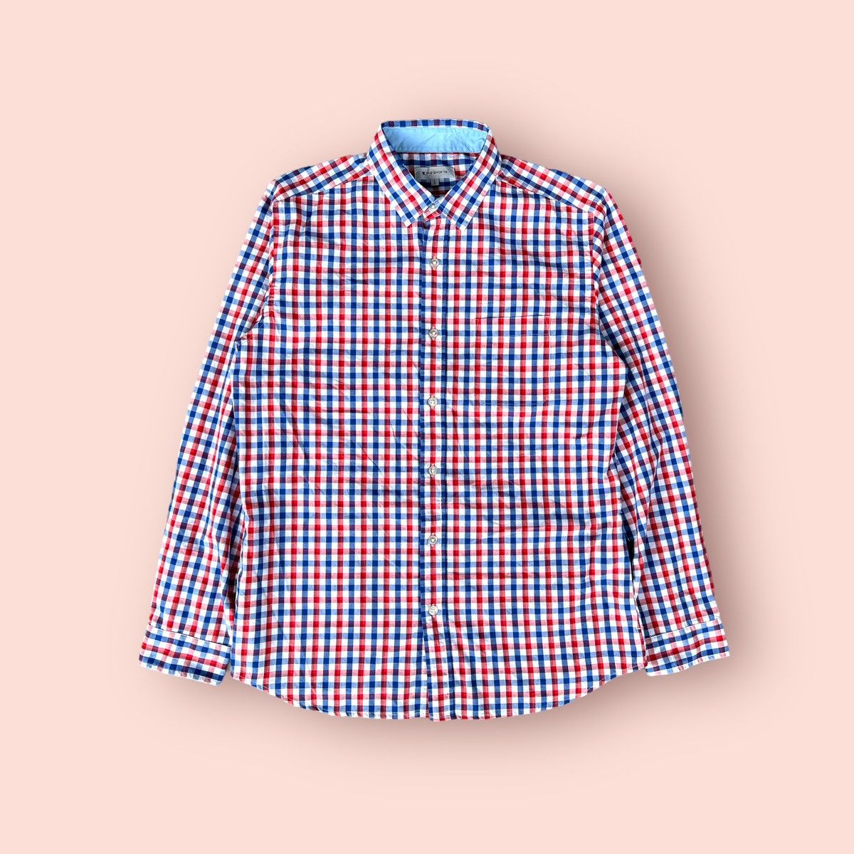 THE TK SHOP (TAKEO KIKUCHI) LS BUTTON UP SHIRT