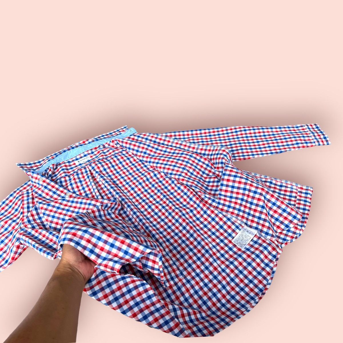 Flannel × Japanese Brand × Takeo Kikuchi THE TK SHOP (TAKEO KIKUCHI) LS BUTTON UP SHIRT Size US L / EU 52-54 / 3 - 8 Thumbnail