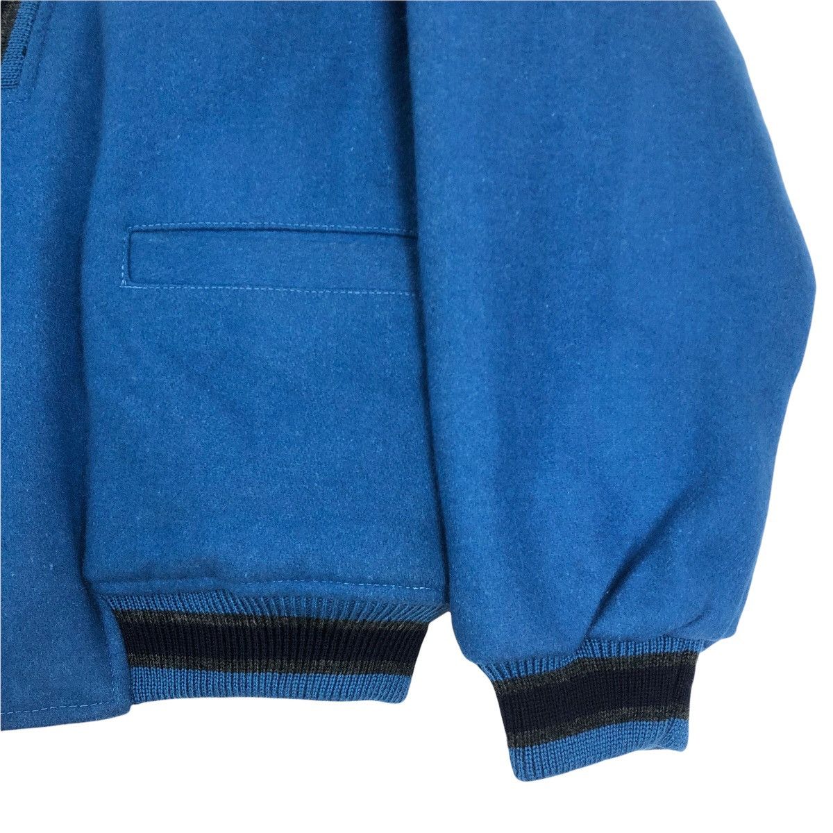 Vintage Vintage Troy Bros Cardigan Style Wool Varsity Jacket Size US M / EU 48-50 / 2 - 4 Thumbnail