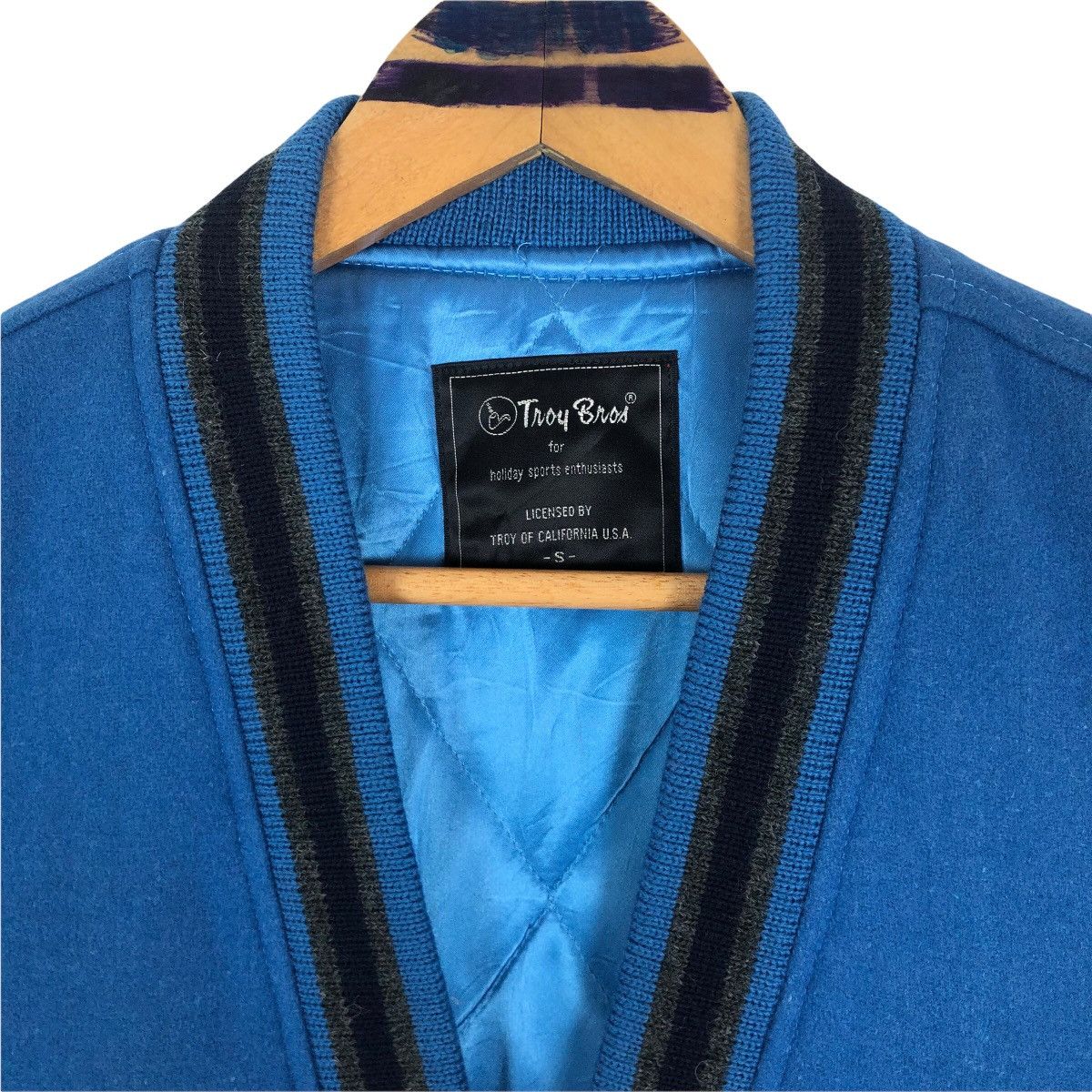 Vintage Vintage Troy Bros Cardigan Style Wool Varsity Jacket Size US M / EU 48-50 / 2 - 6 Thumbnail