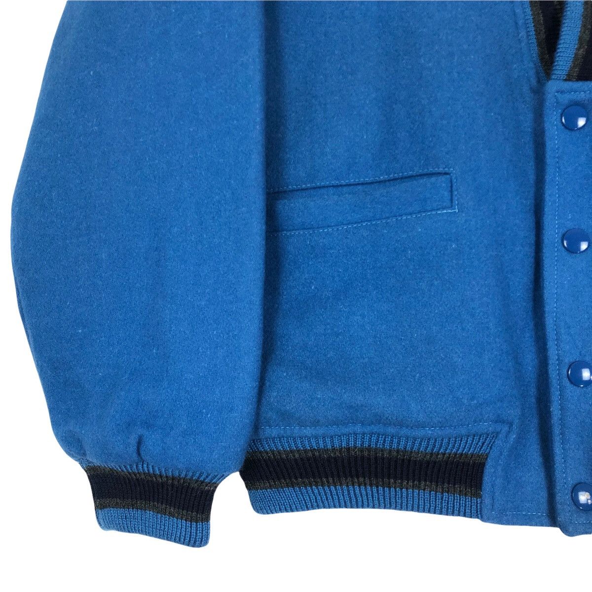 Vintage Vintage Troy Bros Cardigan Style Wool Varsity Jacket Size US M / EU 48-50 / 2 - 3 Thumbnail