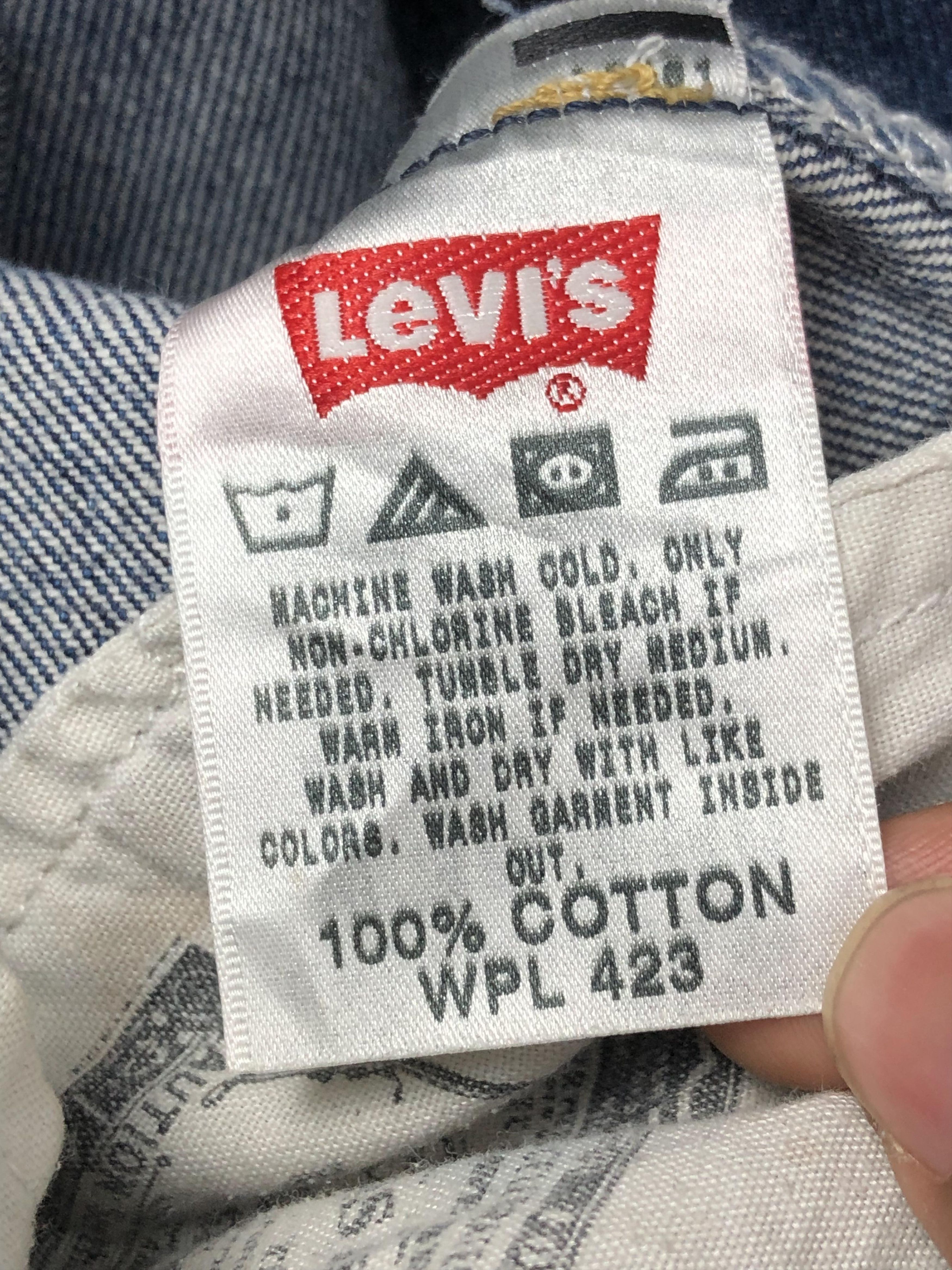 Levi's Vintage Levis 501 Faded Blue Jeans DP2226 Size US 32 / EU 48 - 7 Thumbnail