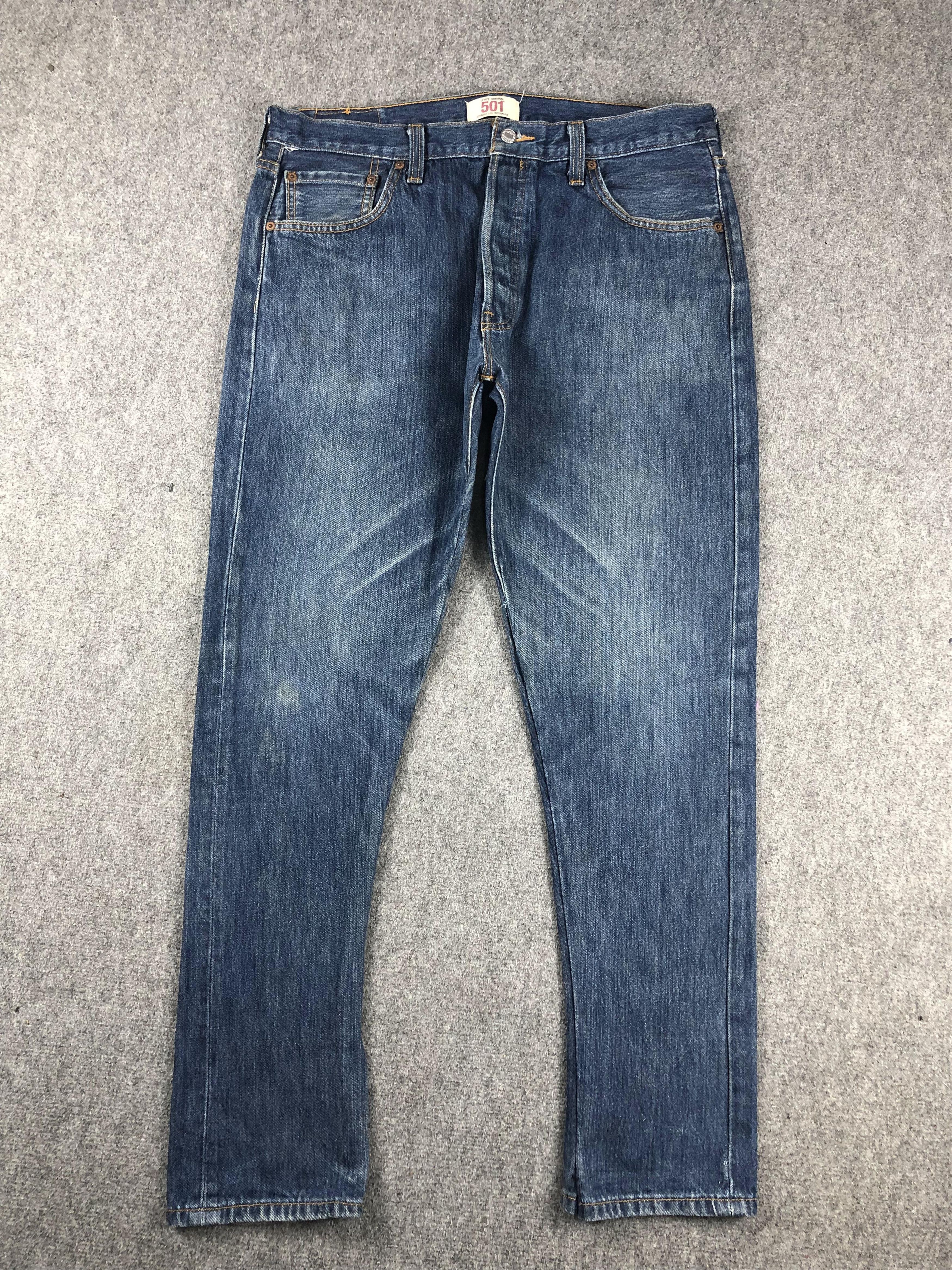 Levi's Vintage Levis 501 Faded Blue Jeans DP2226 Size US 32 / EU 48 - 1 Thumbnail