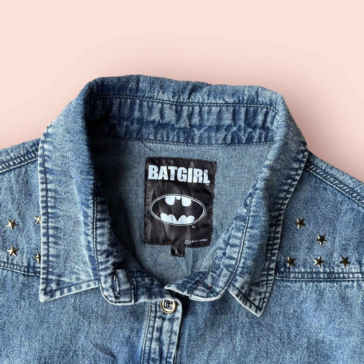 DC Comics × Japanese Brand × Vintage VINTAGE BATGIRL DC COMICS LS DENIM BLOUSE Size L / US 10 / IT 46 - 15 Thumbnail