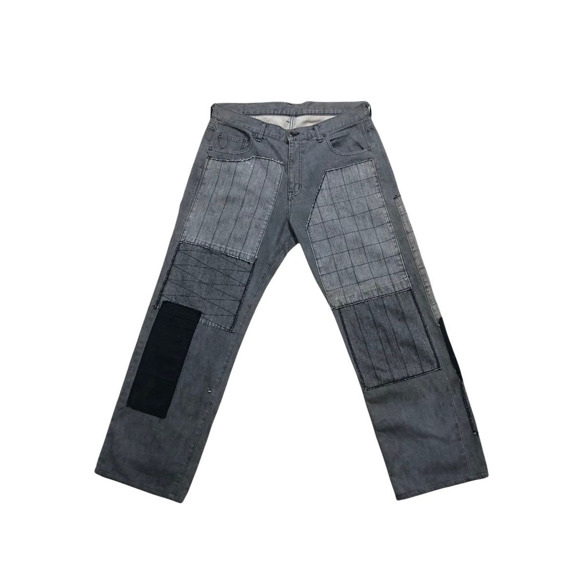 Neighborhood Neighborhood Patchwork Denim Size US 34 / EU 50 - 2 Thumbnail