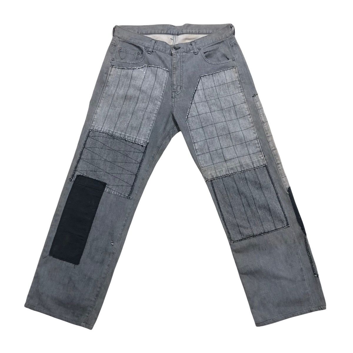Neighborhood Neighborhood Patchwork Denim Size US 34 / EU 50 - 1 Thumbnail