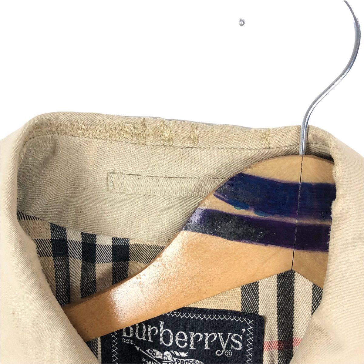 Burberry Vintage Burberrys Prorsum Car Coat Tartan Trench Coat Size US L / EU 52-54 / 3 - 7 Thumbnail