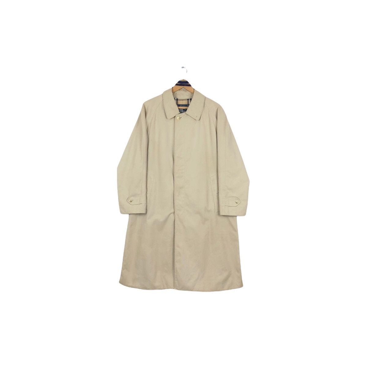 Burberry Vintage Burberrys Prorsum Car Coat Tartan Trench Coat Size US L / EU 52-54 / 3 - 3 Thumbnail