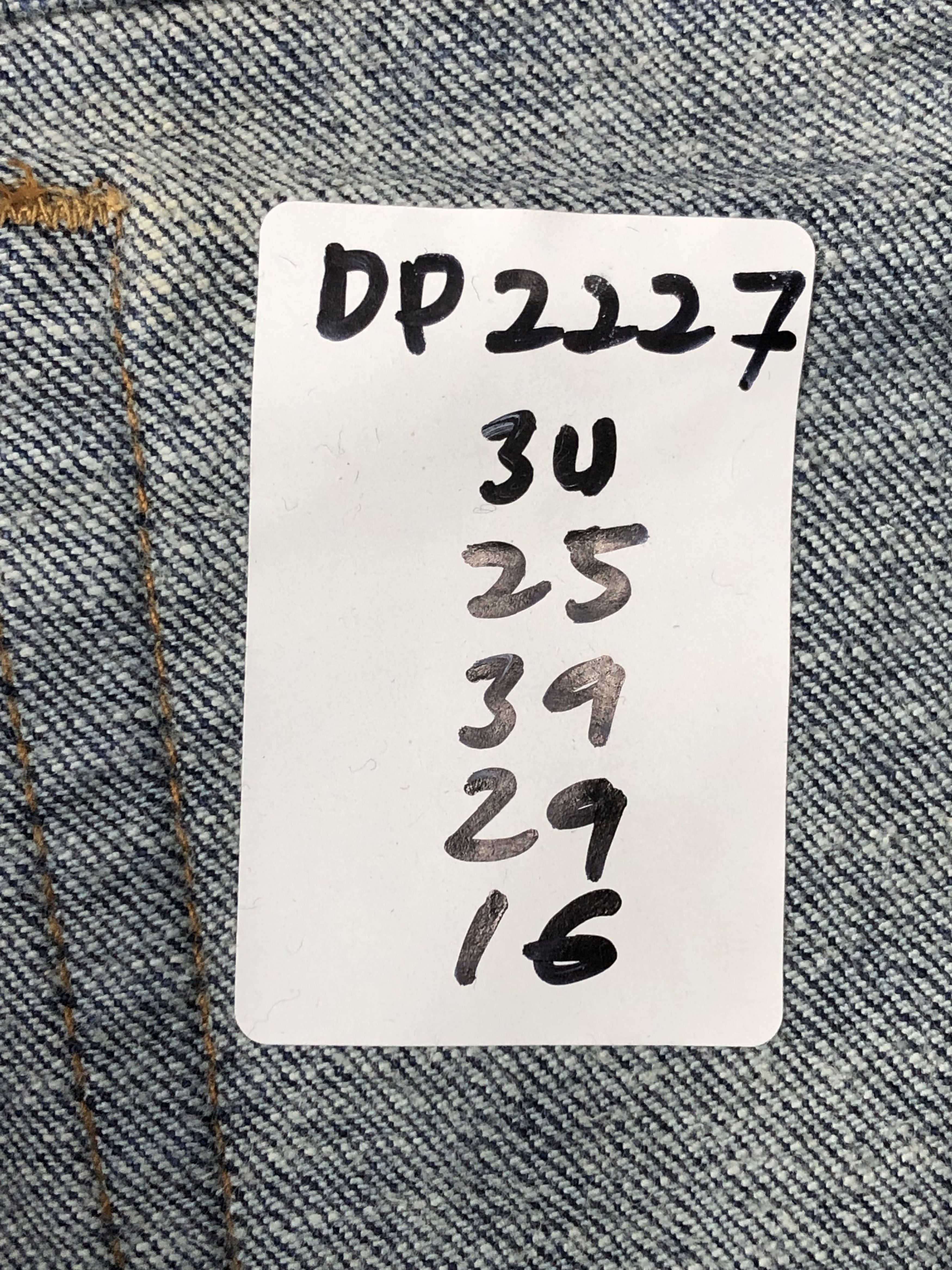Levi's × Vintage Vintage Levis 505 Faded Blue Women Jeans DP2227 Size US 34 / EU 50 - 18 Thumbnail