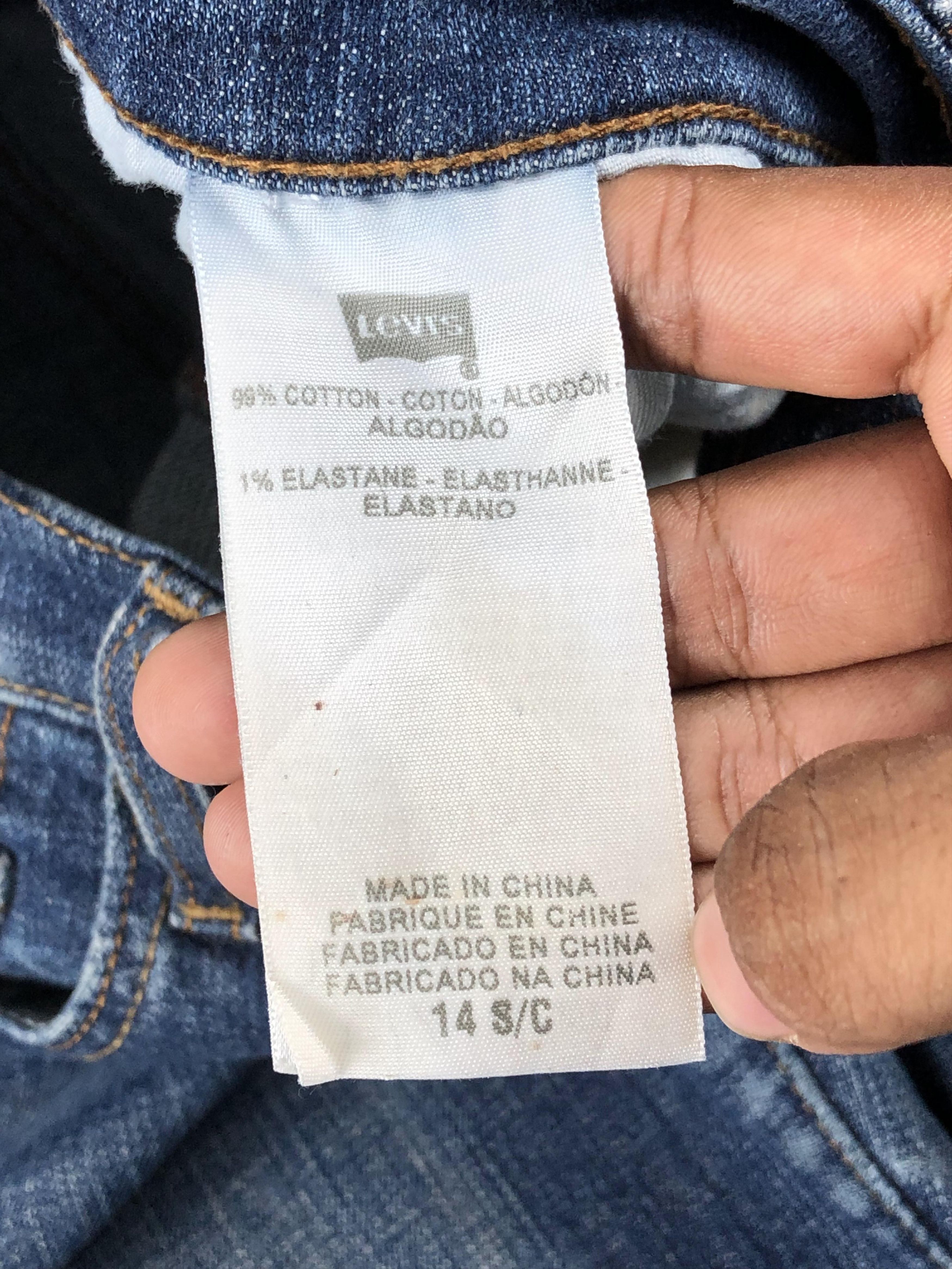 Levi's × Vintage Vintage Levis 505 Faded Blue Women Jeans DP2227 Size US 34 / EU 50 - 6 Thumbnail
