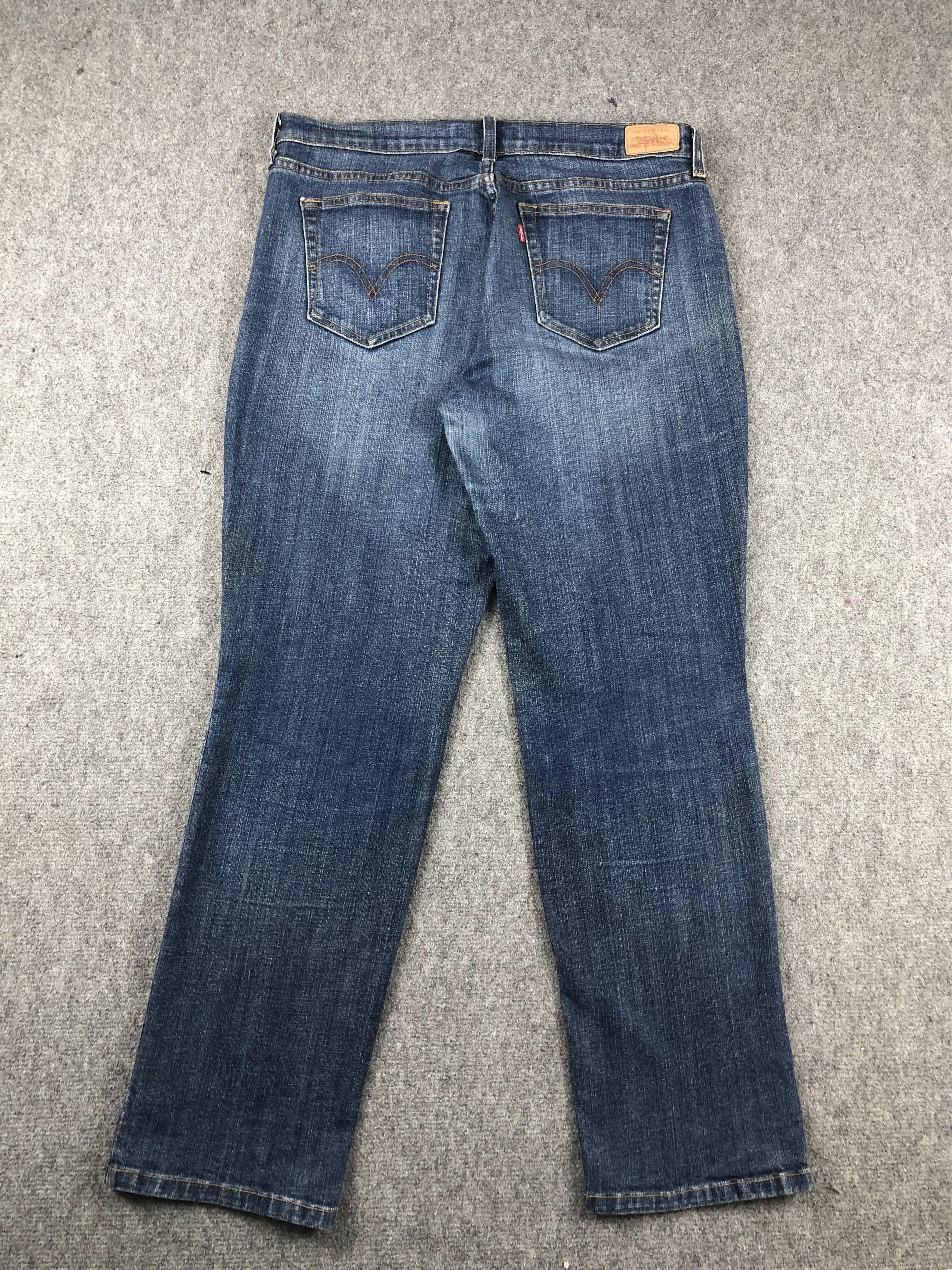 Levi's × Vintage Vintage Levis 505 Faded Blue Women Jeans DP2227 Size US 34 / EU 50 - 3 Thumbnail