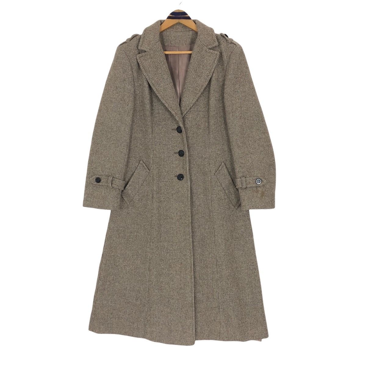 Vintage Vintage 80s Betty Rose Women’s Wool Trench Coat Size S / US 4 / IT 40 - 1 Thumbnail