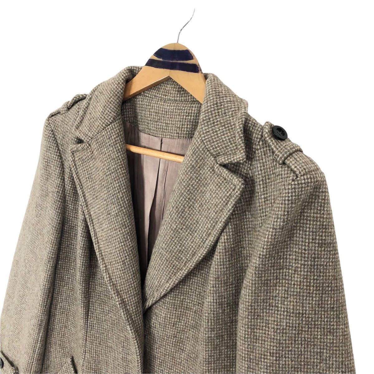 Vintage Vintage 80s Betty Rose Women’s Wool Trench Coat Size S / US 4 / IT 40 - 7 Thumbnail