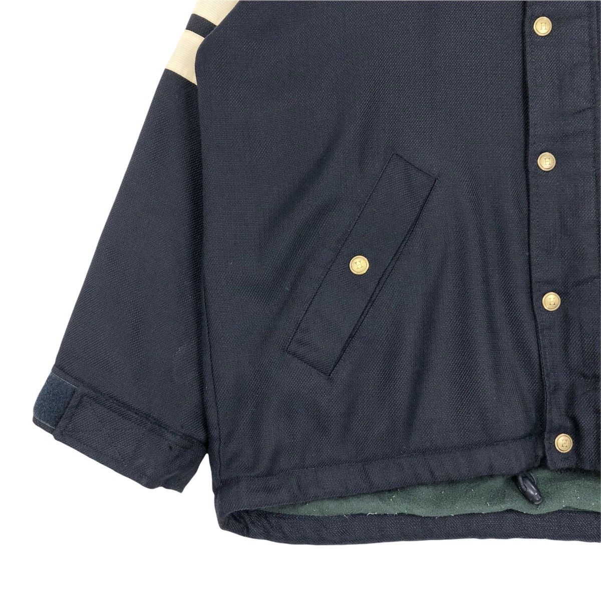 Tommy Hilfiger Vintage 90s Tommy Hilfiger Jacket Big Logo Foldable Hoodie Size US XL / EU 56 / 4 - 4 Thumbnail