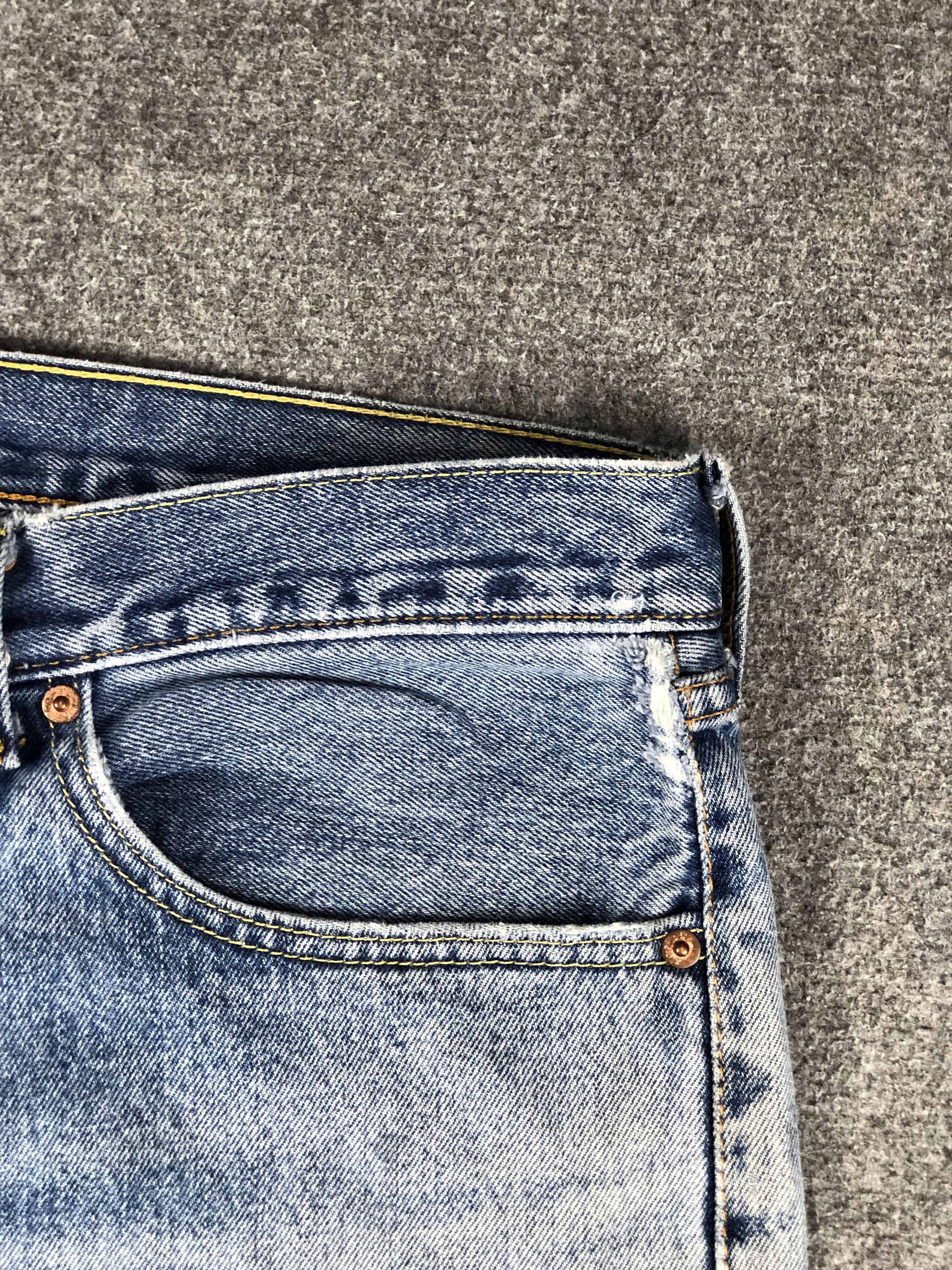 Levi's × Vintage Vintage Levis 505 Faded Blue Jeans DP2228 Size US 36 / EU 52 - 13 Thumbnail