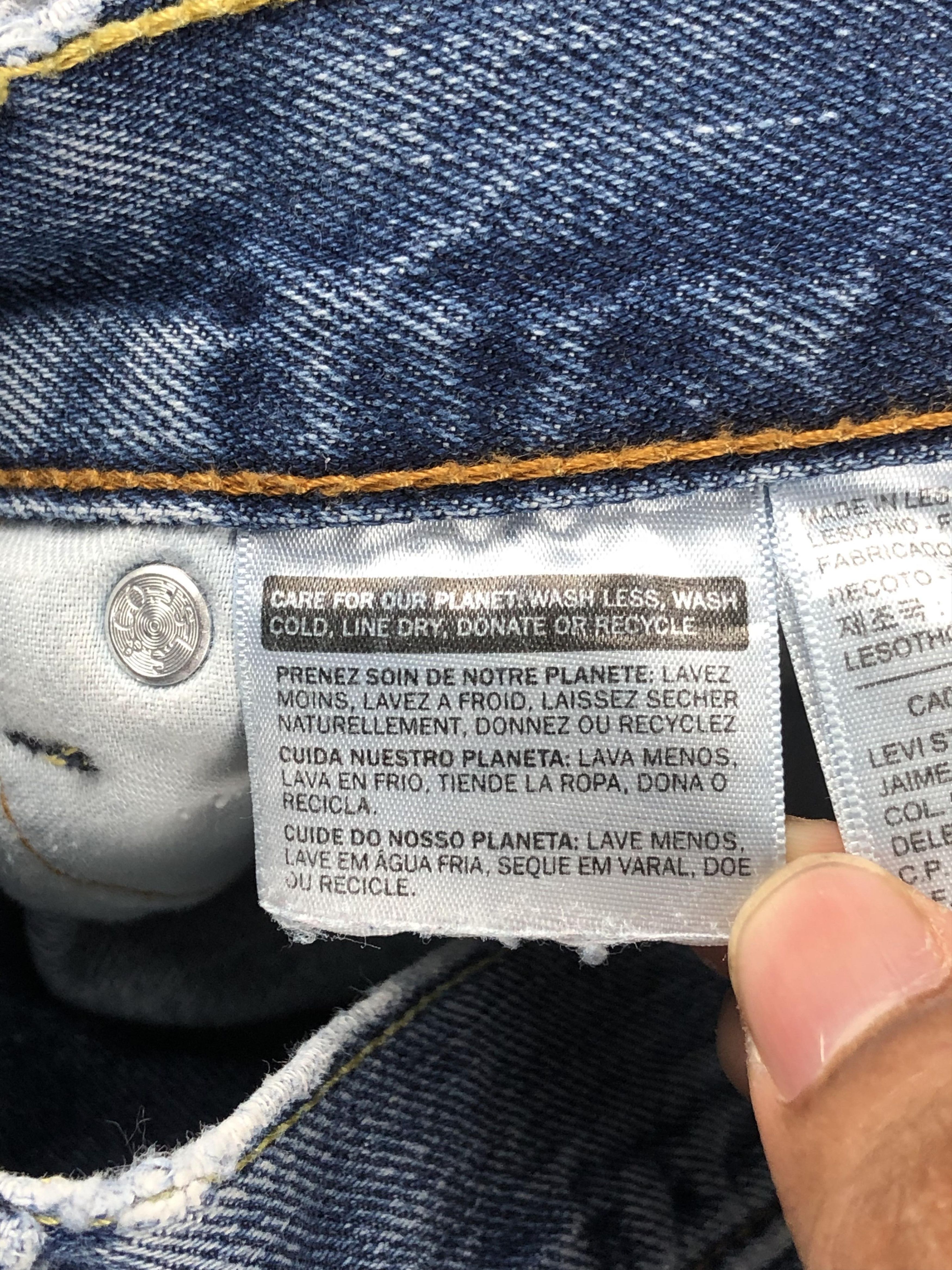 Levi's × Vintage Vintage Levis 505 Faded Blue Jeans DP2228 Size US 36 / EU 52 - 6 Thumbnail